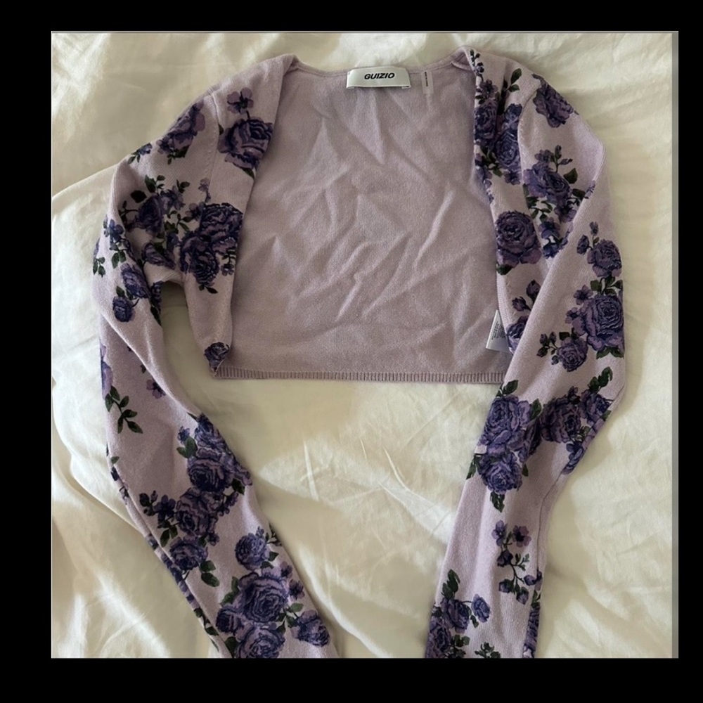 RARE GUIZIO Micro Cardigan XS RETAILS $325